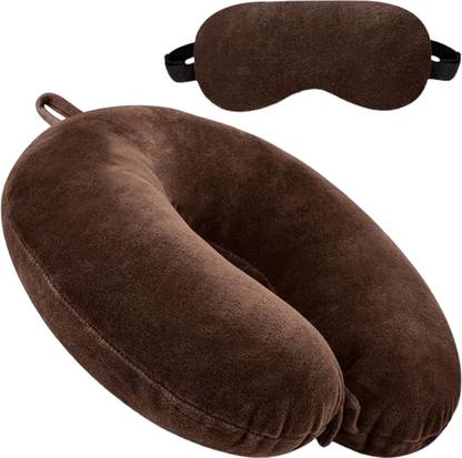 TrendTryst Fashion Polyester Fibre Nature Travel Pillow Pack of 1