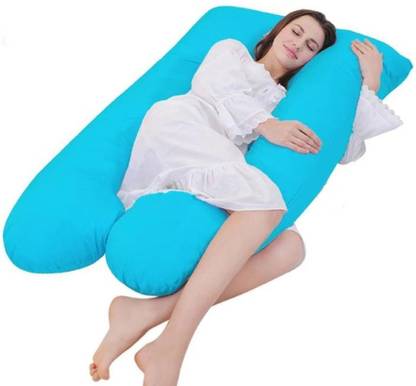 Get IT Polyester Fibre Solid Pregnancy Pillow Pack of 1