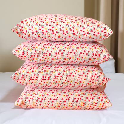 CIEZAR Microfibre Sleeping Pillow Pack of 4 Solid