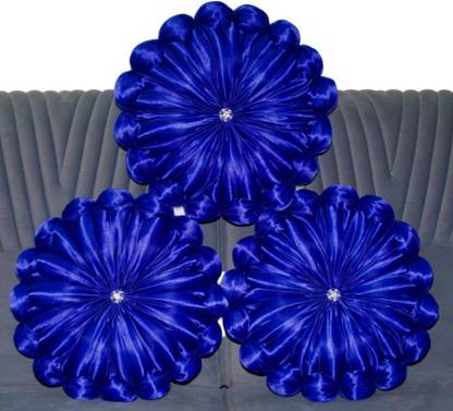 RACCOON Microfibre Cushion Pack of 3 Solid Decorative Touch