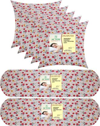 ACTOS Microfibre Bolster Pack of 7 Geometric