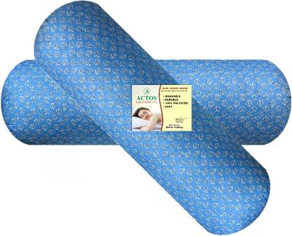 ACTOS Microfibre Bolster Pack of 2 Floral