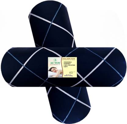 ACTOS Microfibre Bolster Pack of 2 Geometric