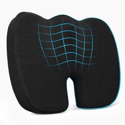 Twinkido Memory Foam Solid Cushion Pack of 1