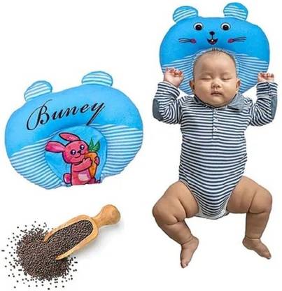 ANICARE Mustard Seeds Baby Pillow Pack of 1 Toons & Characters