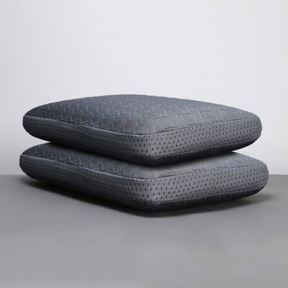LA VERNE Luxury Memory Foam Geometric Sleeping Pillow Pack of 2