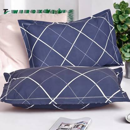 TWIROX Cotton Sleeping Pillow Pack of 2 Solid LUXURY