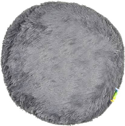 Cyuteenuts Microfibre Cushion Pack of 1 Solid