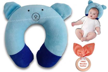 Synlark Baby Pillow Cotton Smiley Baby Pillow Pack of 1