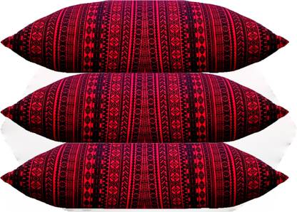 ACTOS Microfibre Sleeping Pillow Pack of 3 Geometric