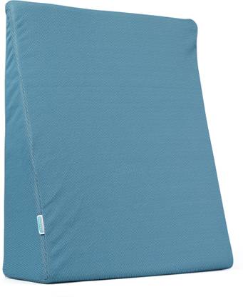 UrbanBed HR Foam Base Large Size Wedge Pillow with Removable Teal Cover. Comfort Layer Memory Foam Solid Orthopaedic Pillow Pack of 1
