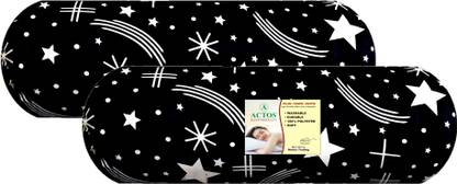 ACTOS Microfibre Bolster Pack of 2 Geometric