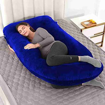 JOXMAN Pregnancy pillow Polyester Fibre Solid Pregnancy Pillow Pack of 1