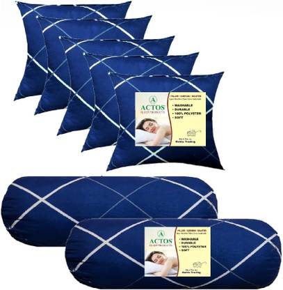 ACTOS Microfibre Bolster Pack of 7 Geometric