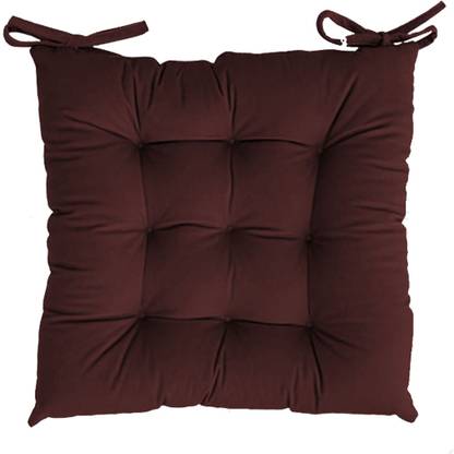 Cashmera Cotton Chair Pad Pack of 1 Solid Comfort Lux Series