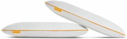 Snug &Sleep Memory Foam Solid Sleeping Pillow Pack of 2