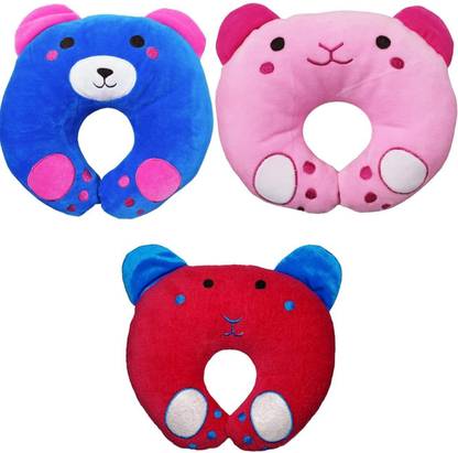 TURIYA Microfibre Toons & Characters Baby Pillow Pack of 3