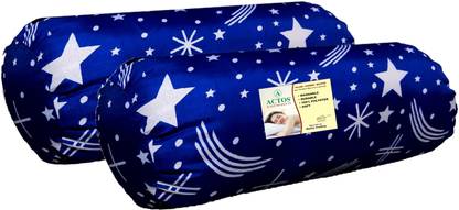 ACTOS Microfibre Bolster Pack of 2 Geometric