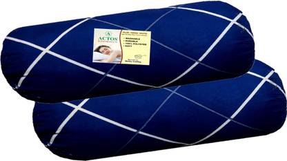 ACTOS Microfibre Bolster Pack of 2 Geometric