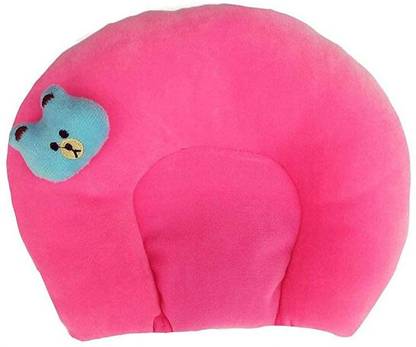 Gangia Polyester Fibre Baby Pillow Pack of 1 Solid