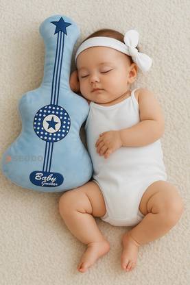 Pseudo Cotton Baby Pillow Pack of 1 Solid