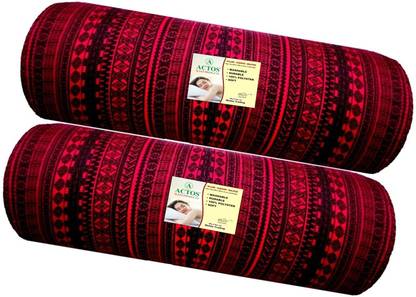 ACTOS Microfibre Bolster Pack of 2 Geometric