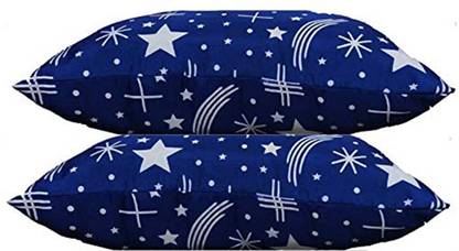LIPONOS Polyester Fibre Sleeping Pillow Pack of 2 Solid LUXURY