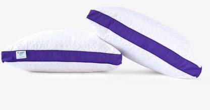 Sleepwell Microfibre Sleeping Pillow Pack of 2 Solid Cloud Pillow Set || Comfort Pillow