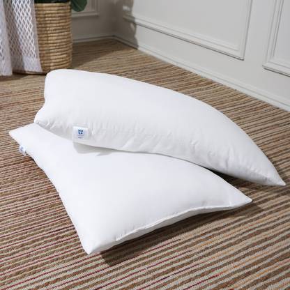 Moca by Monte Carlo Microfibre Sleeping Pillow Pack of 2 Solid