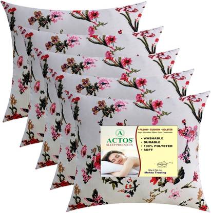 ACTOS Microfibre Cushion Pack of 5 Floral