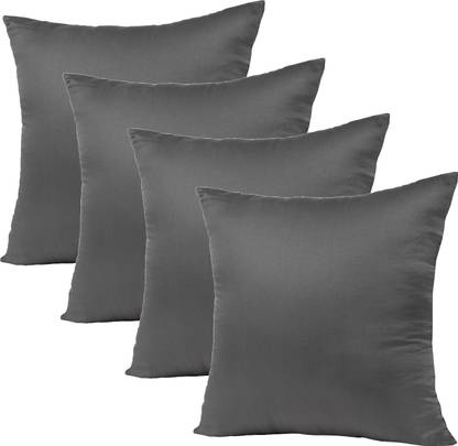 VLYSIUM PERFECT SLEEPER Polyester Fibre Solid Cushion Pack of 4