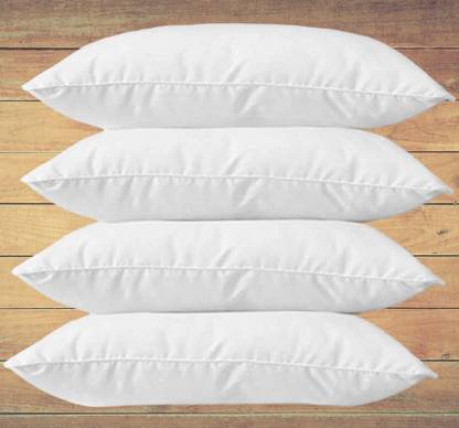 STOMIA Pack Of 4 pillows Polyester Fibre Solid Sleeping Pillow Pack of 4