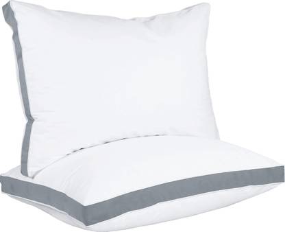 homerz Microfibre Solid Sleeping Pillow Pack of 2