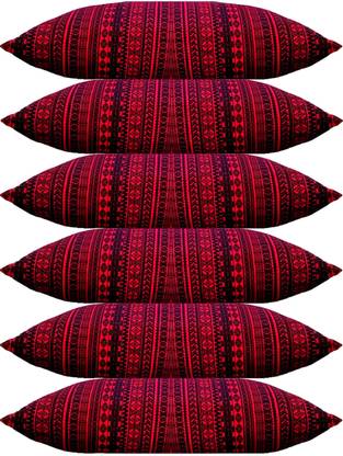 ACTOS Microfibre Sleeping Pillow Pack of 6 Geometric