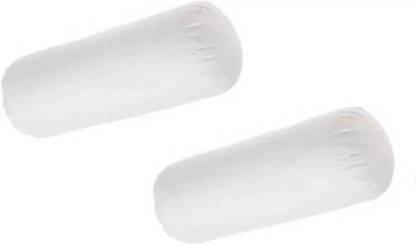 SANJU BROTHER Microfibre Bolster Pack of 2 Solid LUXORY