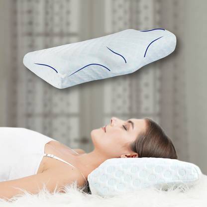 Dormyo Memory Foam Orthopaedic Pillow Pack of 1 Geometric Dormyo Ergo flex Butterfly Contour