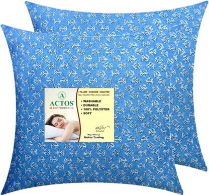 ACTOS Microfibre Floral Cushion Pack of 2