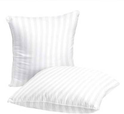 THE TAKIYAZ CREATIONS Microfibre Cushion Pack of 2 Solid THE TAKIYAZ CREATIONS PRIMIUM THAILAND VIRGIN CUSHION 16*16