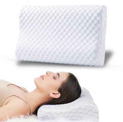 Dormyo Dormyo Classic Cervical Pillow for Neck and Shoulder Pain (24”L x 14”W x 5"H) Memory Foam Geometric Sleeping Pillow Pack of 1