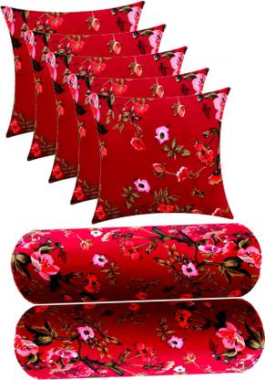 ACTOS Microfibre Cushion Pack of 7 Floral