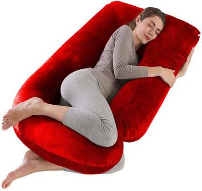 Prachi Microfibre Pregnancy Pillow Pack of 1 Solid