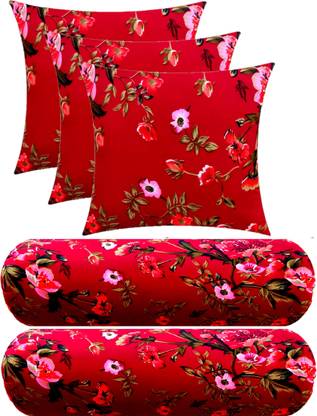 GKM Microfibre Sleeping Pillow Pack of 5 Floral