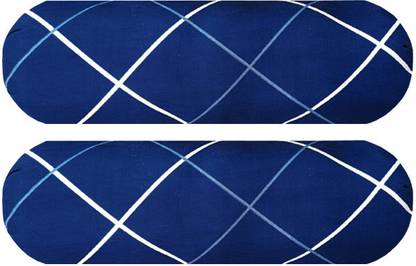 PALVIT Microfibre Bolster Pack of 2 Abstract