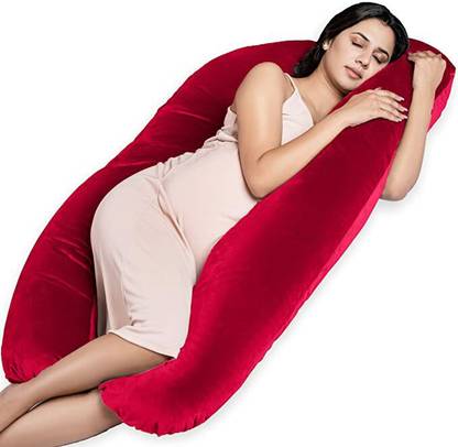 VAMIKA ENTERPRISES Polyester Fibre Solid Body Pillow Pack of 1