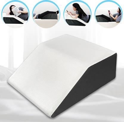 kaevion Bed Wedge Leg Elevator Pillow for Joints| Muscles| Back bone | Shoulders Memory Foam Stripes Body Pillow Pack of 1