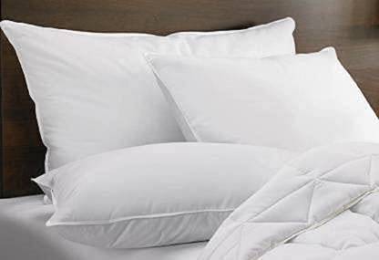 BRITE STORE Microfiber Cotton Pillow Microfibre Solid Sleeping Pillow Pack of 3