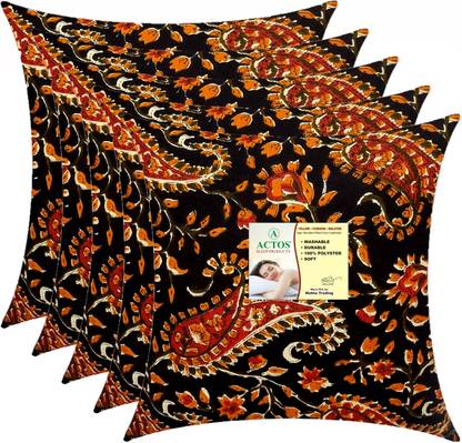 ACTOS Microfibre Cushion Pack of 5 Floral