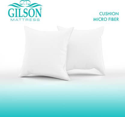 Gilson 18 x 18 Inch Microfibre Solid Cushion Pack of 2