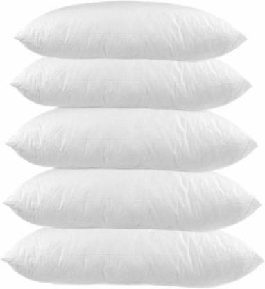 SANJU BROTHER Microfibre Sleeping Pillow Pack of 5 Solid LUXORY