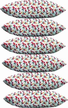 fulffystyl Polyester Fibre Sleeping Pillow Pack of 6 Solid luxury